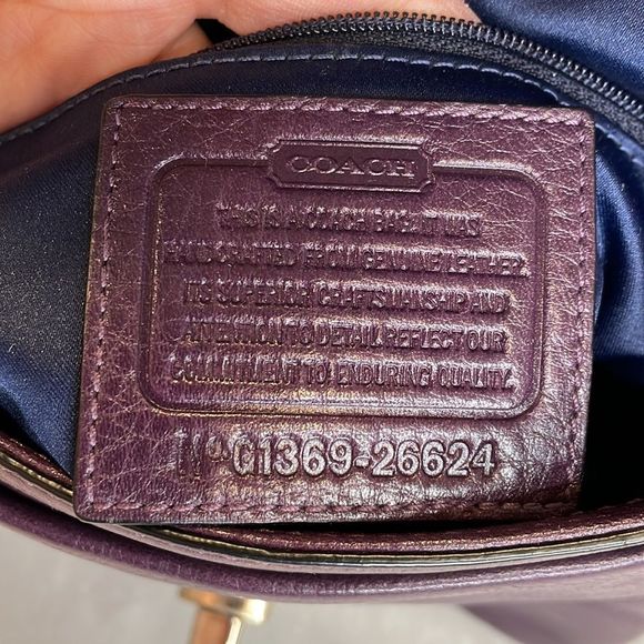 Coach Madison Sadie Flap Leather Crossbody Convertible Satchel Bag - Picture 12 of 16